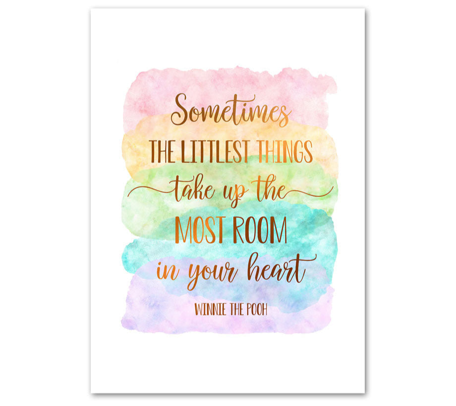 COLORFUL AFFIRMATIONS WALL ART