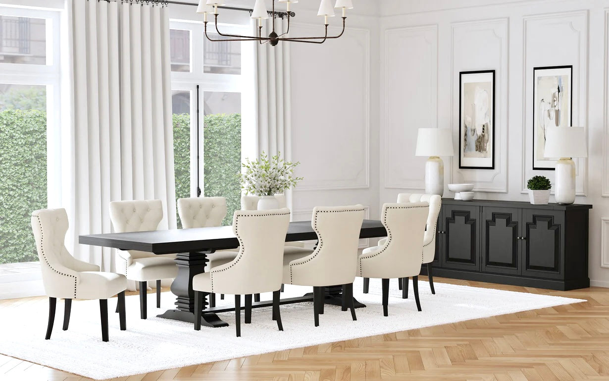 FLORENCE DINING SET - QUARTZ