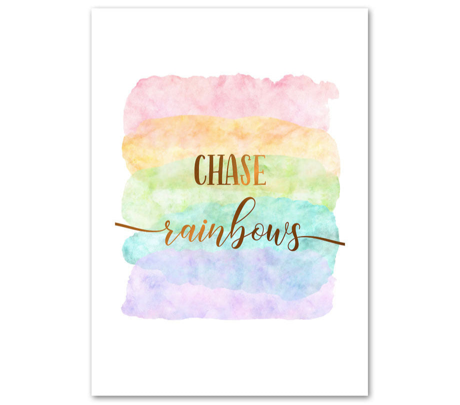 COLORFUL AFFIRMATIONS WALL ART