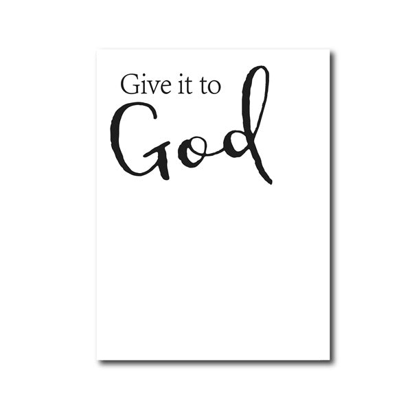 GIVE IT TO GOD WALL ART