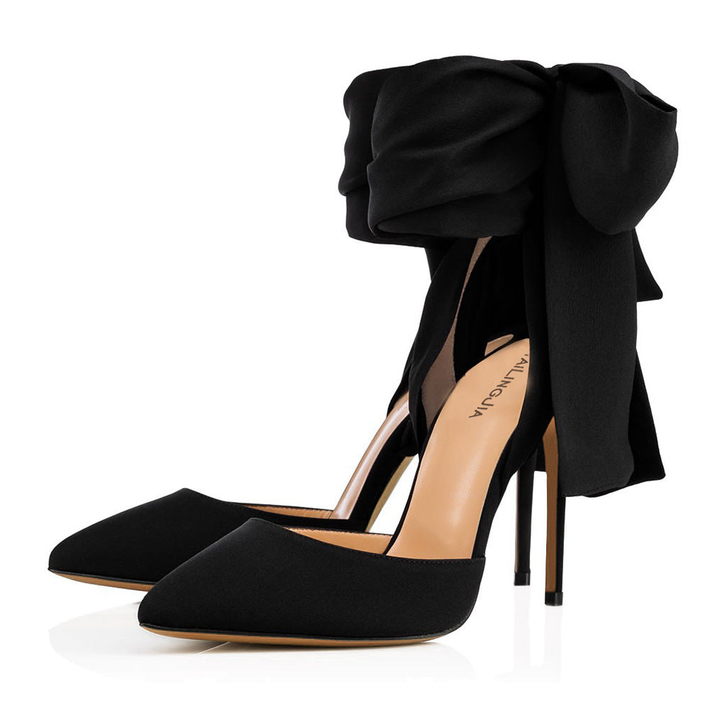 BLACK TIE STILETTOS