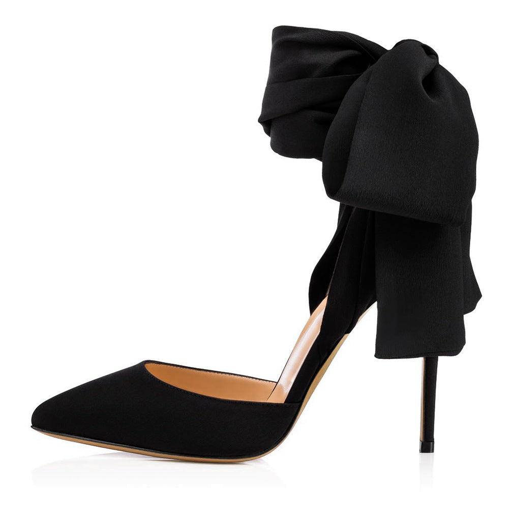 BLACK TIE STILETTOS