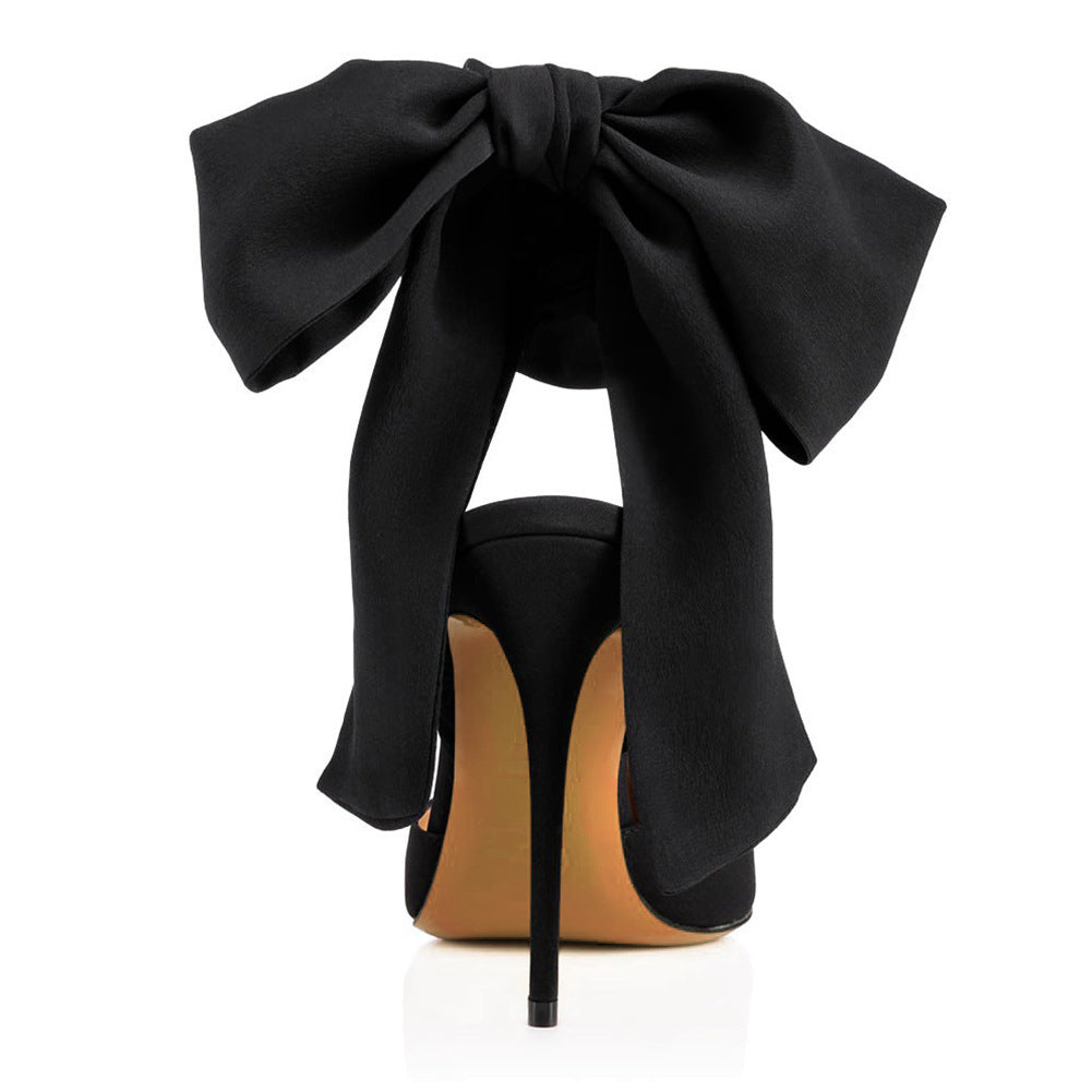 BLACK TIE STILETTOS