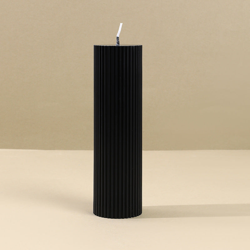 BLACK VELVET CANDLE SET