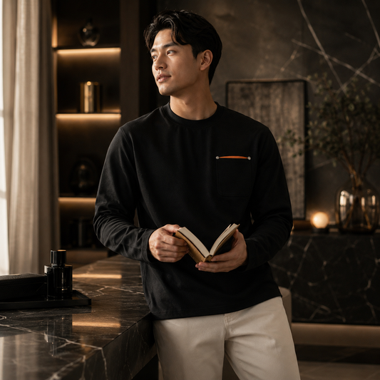 QUIET POCKET PULLOVER