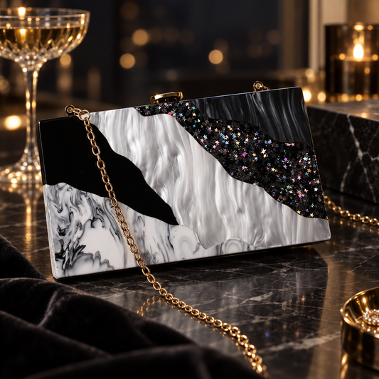 COSMIC MARBLE CLUTCH