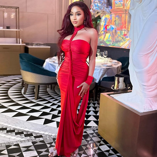 LADY IN RED DRESS